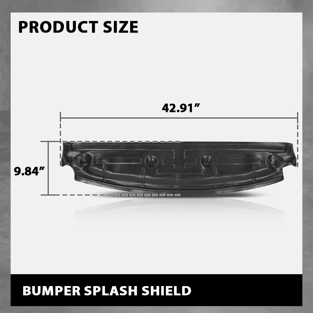 G-PLUS Front Under Engine Splash Shield, Compatible with Sonata GL 2011-2014, 291103Q000, HY1228171