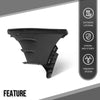 G-PLUS Front Left Side Lower Bumper Air Shield Compatible with Benz A220 & A35 AMG 2019 2020 2021 2022 With AMG Package 1778853803, MB1038211 Black