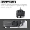 G-PLUS LED DRL Fog Lights Lamps W/Bezels Switch Harness Compatible with Nissan Kicks 2021-2023 261508995A, 261558995A, 269105RB0A, 622565RB0A, 622575RB0A Black