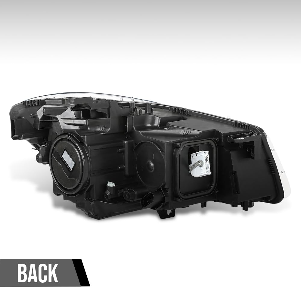 G-PLUS Headlight Left Side Assembly Compatible with Benz CLA250 CLA45 2014 2015 2016 without modules and ballasts 1179065500, MB2502224 Black