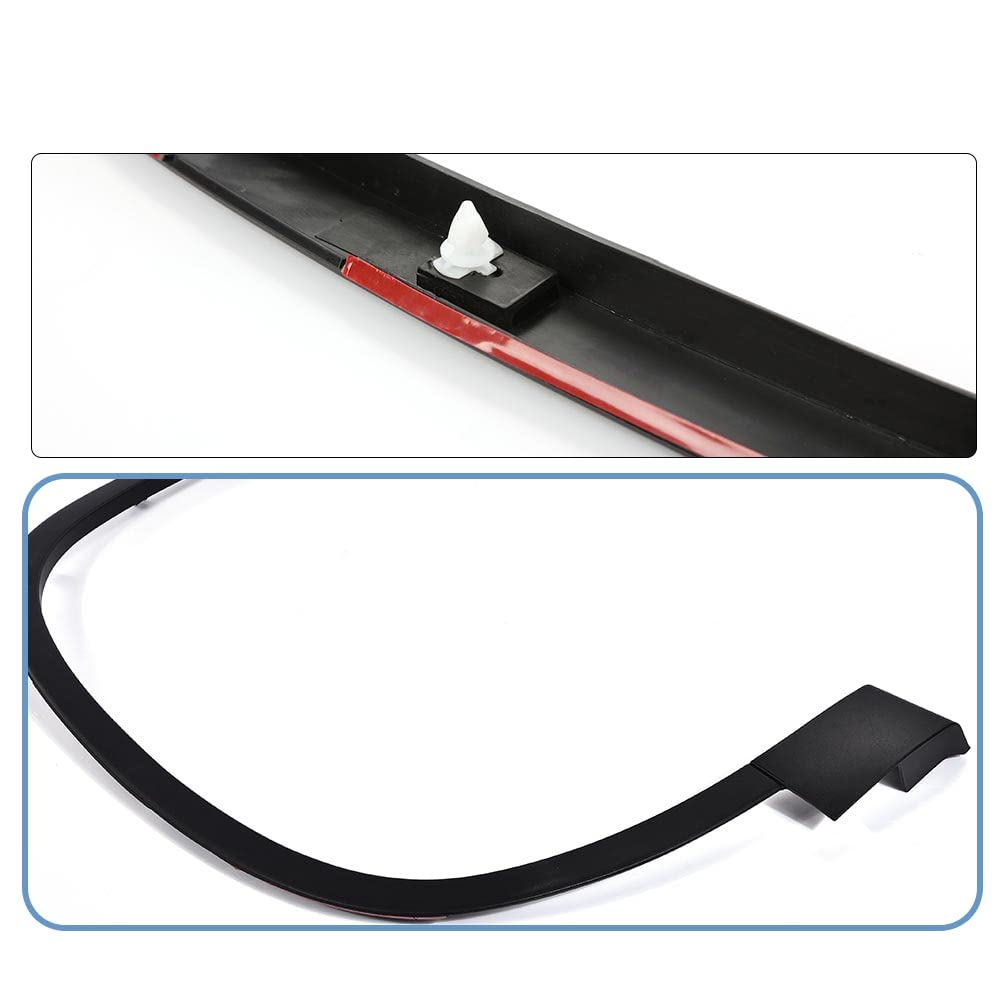 G-PLUS Fender Flares, Compatible With 2012-2017 Volkswagen Tiguan, OE Style Black Wheel Cover Protector (1 x Front Right) 5N0854732B9B9, VW129110