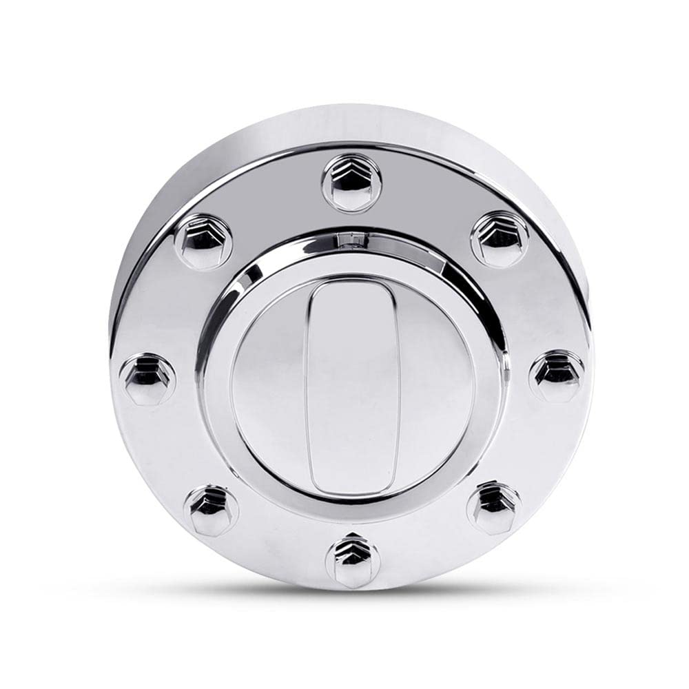 G-PLUS Front Alloy Wheel Center Caps Compatible with 2011-2016 Dodge Ram 3500 1-TON Dually 1pc