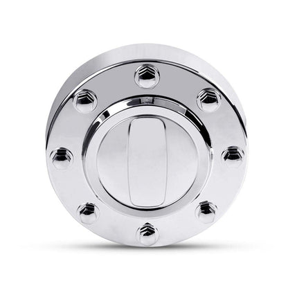 G-PLUS Front Alloy Wheel Center Caps Compatible with 2011-2016 Dodge Ram 3500 1-TON Dually 1pc