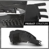 G-PLUS Fender Liner Front Driver and Passenger Side Compatible with Benz C300 2015-2021,Fit Benz C400 4Matic 2015 2056903401, 2056903301