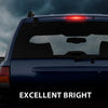 G-PLUS LED Third 3rd Brake Cargo Light Compatible With Jeep Grand Cherokee 1999-2004,Rear Roof Center High Mount Stop Tail Light Replacement Black Housing Smoky Lens