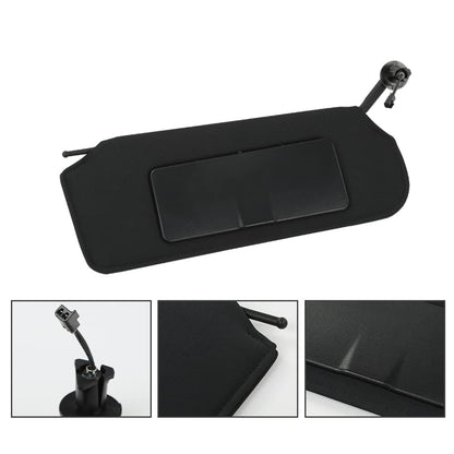 G-PLUS Sun Visor Vanity Mirror Sunvisors Shaded Compatible with Chevy C5 Corvette (8 Cyl, 5.7L) 1997 1998 1999 2000 2001 2002 2003 2004 1Pair Black Sun Visors 10442033 10442034