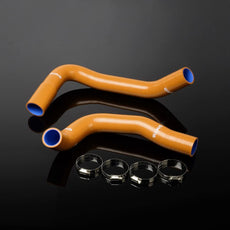 G-PLUS Silicone Radiator Hose Kit for Chevy Camaro SBC 1971-1988 Orange