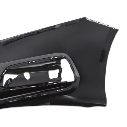 G-PLUS Front Bumper Cover Compatible with Honda Accord Sedan 2018 2019 2020 w/o Sensor Holes, HO1000314, 04711TVAA00ZZ, Primed Black