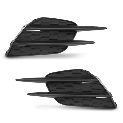 G-PLUS Pair Front Bumper Outer Grille Fog Light Cover, Compatible with Benz A220 2019-2022, LH Driver & RH Passenger Side 2PCS, 1778858300, 1778858400
