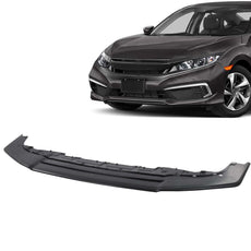 G-PLUS Front Lower Bumper Grille for Honda Civic 2017-2021 Black Replacement Front View