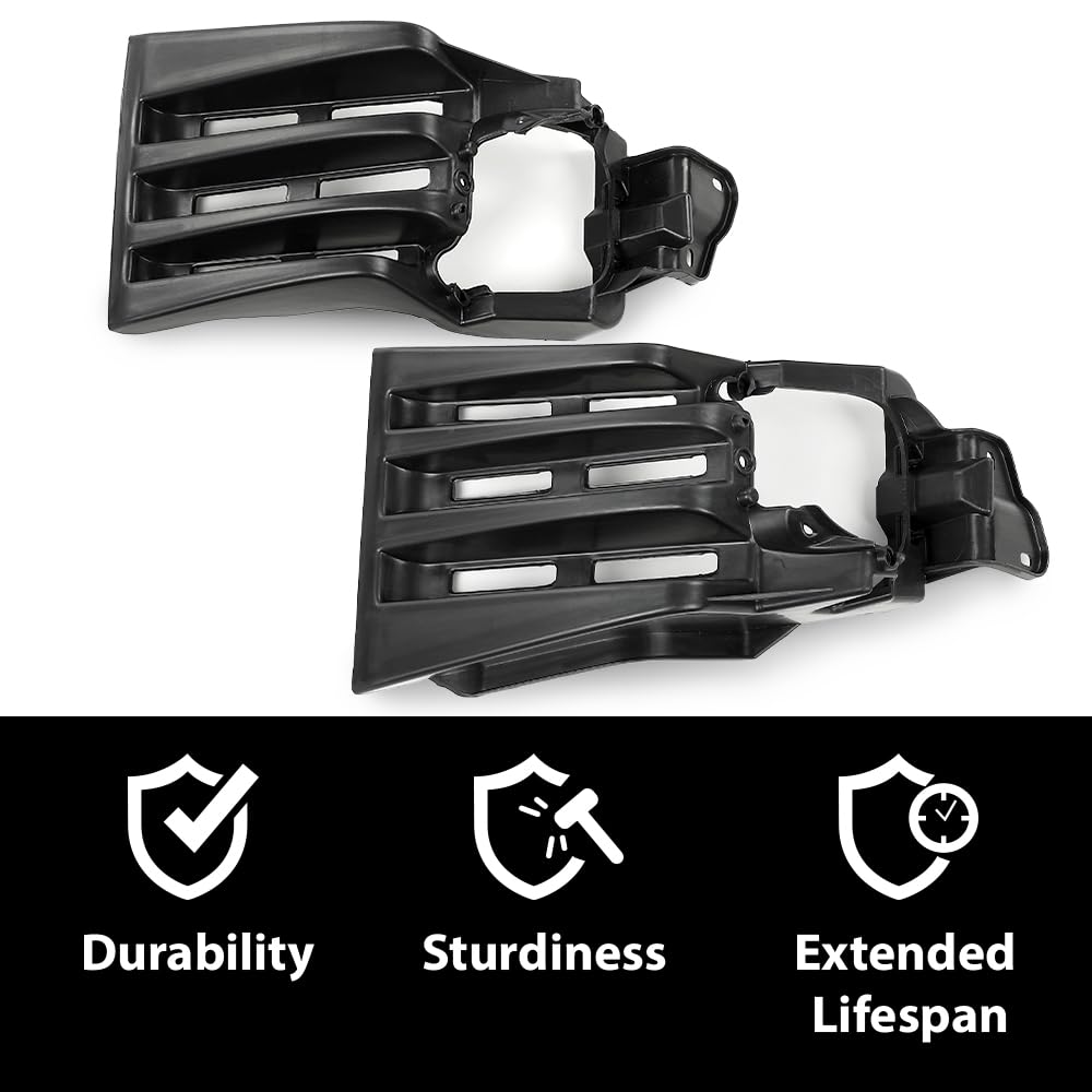 G-PLUS Fog Light Bracket Driver and Passenger Side Compatible with ES300h Base 2013-2015/Fit ES350 Base 2013-2015 5212533111 LX2603103 5212633111 LX2602103