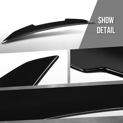G-PLUS Rear Trunk Spoiler Wing Compatible with BMW 4 Series G22 2 Door Coupe 2021-2025 Not Fit G23 Convertible & G26 Gran Coupe Models/2 Door Convertible Or 4 Door Gran Coupe Models Glossy Black
