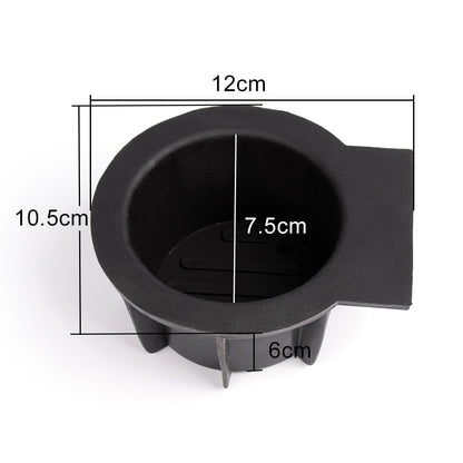 G-PLUS Center Console Cup Holder Compatible with Ford F150 2009-2014 Without Flow Through Center Console/Fit Lincoln Mark LT 2006-2008 NOT Fit 2004-2008 XL/XLT/SVT/XLT Rubber Inserts 41008