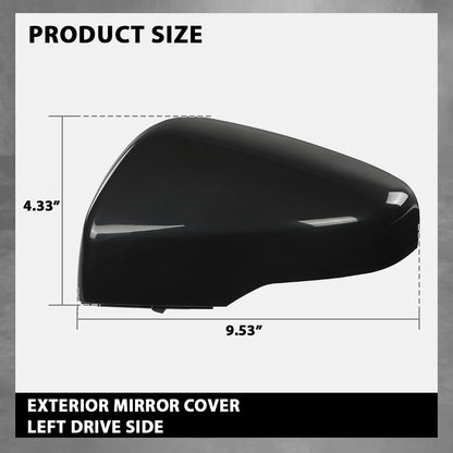 G-PLUS Exterior Mirror Cover Driver Side Compatible with Subaru Crosstrek 2018-2023,Fit Subaru Forester 2019-2023 91059FL030