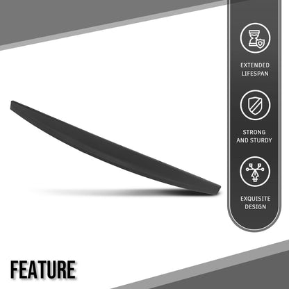 G-PLUS Tailgate Spoiler Top Protector Cover Moulding Compatible with Dodge Ram 2009-2016 Black