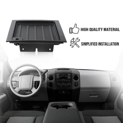 G-PLUS Dash Upper Center Bezel Panel Trim TRAY Compatible with 2004 2005 2006 2007 2008 Ford F150