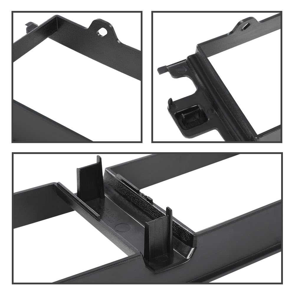 G-PLUS Front Bumper Cover Lower Grille Panel Trim without Metal Clips Compatible with Ford F150 2018-2020 (3.3L and 5.0L Models ONLY) JL3Z17B968BB