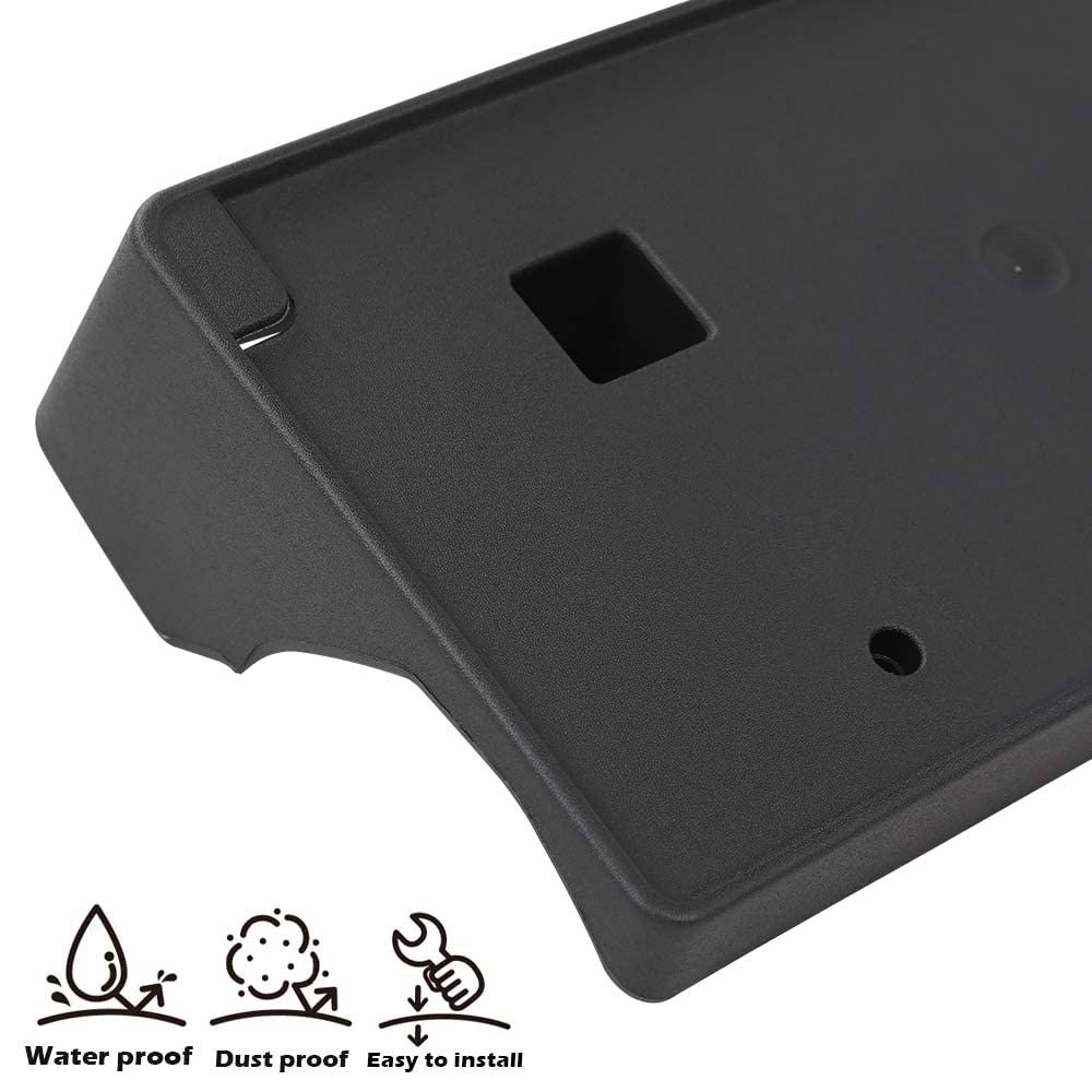 G-PLUS Front License Plate Tag Bracket Holder w Screws Compatible with 2019-2022 RAM 2500 3500 4500 5500 68362197AA