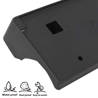 G-PLUS Front License Plate Tag Bracket Holder w Screws Compatible with 2019-2022 RAM 2500 3500 4500 5500 68362197AA