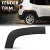 G-PLUS Rear Right Passenger Side Door Molding Fender Flare Trim Compatible with Jeep Renegade 2015-2023 Wheel Opening Molding Arch Trim 5XB66LXHAA, CH1791104 Black