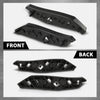G-PLUS Front Bumper Support Mounting Holder Bracket Compatible with Land Range Rover Evoque 2019+ Black LR137681, LR114818