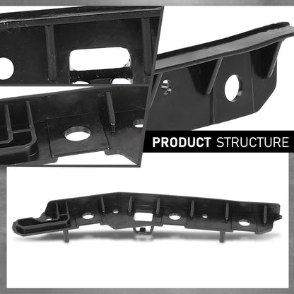G-PLUS Front Bumper Retainer Set Compatible with Ford Explorer/Police Interceptor Utility Base 2016-2019 FB5Z17E814A, FB5Z17E814B, FO1043146, FO1042146 Black