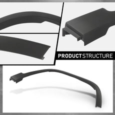 G-PLUS Fender Flare for Jeep Cherokee 2019-2023 Front Right Black Additional Angle