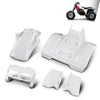 G-PLUS Front & Rear Liner Fender Complete Set Compatible with Honda ATC350X 1985-1986 White