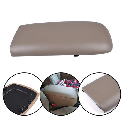 G-PLUS Center Console Lid Cover Compatible with Ford Explorer Mountaineer 1997-2001/ Fit Ford Sport Trac 2001-2002 Beige Armrest Lids 1L2Z9806024AAA, 1L2Z9806024AAB, 1L2Z9806024AAE