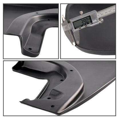 G-PLUS Heavy Duty Molded Mud Flaps Compatible with Toyota Tacoma w/Fender Flares 2005-2015 4PCS Mud Guards Splash Front & Rear Mudguards Black
