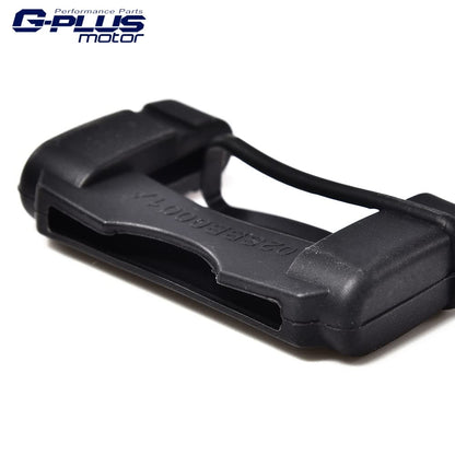 G-PLUS Universal Seat Belt Buckle Cover Replacement For Auto Car Seat Belt Buckle Clip Protector Trim Silicone Safety Accessories (Black)