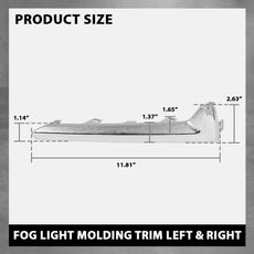 G-PLUS Fog Light Trim for Subaru Forester 2017-2018 Driver Side Product Features