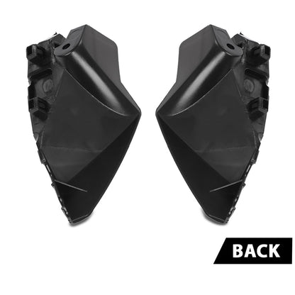 G-PLUS Front Bumper Fender Bracket Left & Right Side Compatible with Tesla Model S 2012-2021 109549500A, 109549600A, 1095495-00-A, 1095496-00-A Black