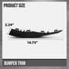 G-PLUS Front Left Outer Bumper Trim Compatible with Benz C300 2019-2023 For Models With AMG Styling 2058858902, MB1046160 Glossy Black