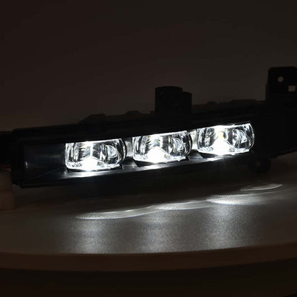 G-PLUS Front Pair LED DRL Fog Lights Lamp Compatible with 2016 2017 2018 2019 BMW G11 G12 740i 750i 63177342953 63177342954 Fog Lamp Accessories neblineros para autos delantero faros antiniebla