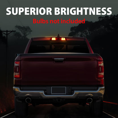 G-PLUS Third Brake Light Lamp Compatible with Dodge Ram 1500 2009 2010 2011 2012 2013 2014 2015 2016 2017/Fit Dodge Ram 2500 3500 2010-2017 68412024AA 55372082AA High Mount Stop Light