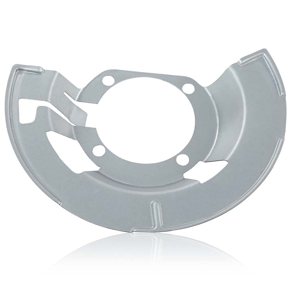 G-PLUS Front Brake Dust Shield Left and Right Side Compatible with Dodge Ram 2500 3500 2000 2001 2002 Brake Dust Cover 5015129AA 5015128AA
