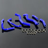 G-PLUS Silicone Radiator Hoses Coolant Clamps Kit Compatible With Honda CB1300SF CB 1300 SF Super Four 2003-2009 Blue