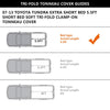 G-PLUS Soft Trifold Truck Bed Tonneau Cover Compatible with Toyota Tundra 2007-2013 5'5" Extra Short Bed