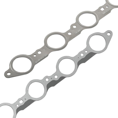 G-PLUS Exhaust Manifold Gasket Set 12617944 Multi-Layer Steel Header Compatible with All LS Series Engines (Except LS7) LS1 LM7 LR4 LQ4 LS6 LQ9 LM4 LH6 LY6 LC9 LFA LH8 LMG LS3