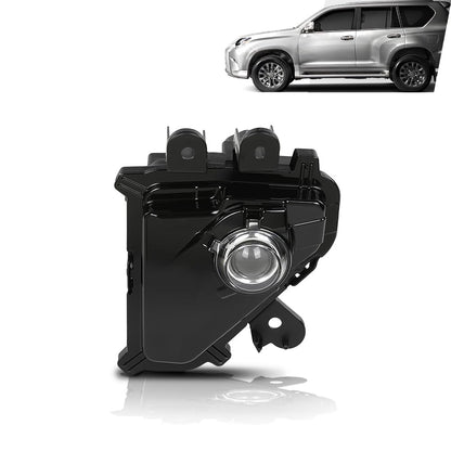 G-PLUS LED Front Bumper Fog Light Lamp Left Driver Side Compatible with LX GX460 2014-2023 8122060110 Black