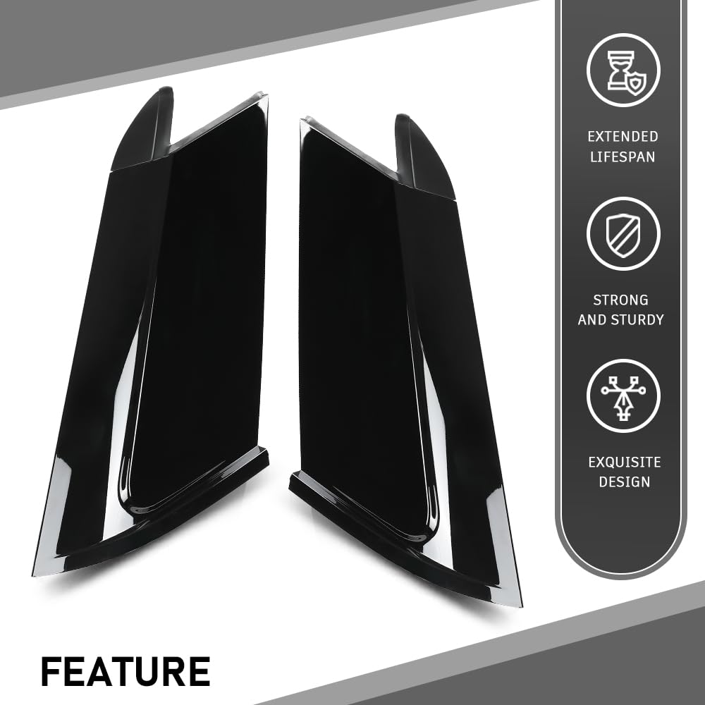 G-PLUS Rear Outside D Pillar Molding Trim Compatible with Range Rover Sport 2014-2022 2PC