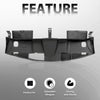G-PLUS Radiator Fan Shroud Top Upper Cover Shield Compatible with Benz E350 4Matic 2012-2013/Fit Benz E350 Base 2012-2013/Fit Benz E400 Hybrid 2013 2125000155 2125000255 2125000355