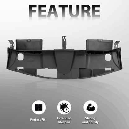 G-PLUS Radiator Fan Shroud Top Upper Cover Shield Compatible with Benz E350 4Matic 2012-2013/Fit Benz E350 Base 2012-2013/Fit Benz E400 Hybrid 2013 2125000155 2125000255 2125000355