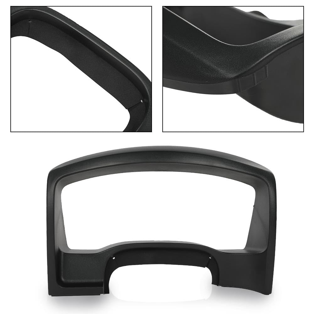 G-PLUS Instrument Cluster Dash Trim Bezel Compatible with Chevy Colorado/GMC Canyon 2004 2005 2006 2007 2008 2009 2010 2011 2012