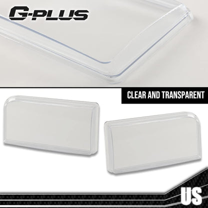 G-PLUS Headlights w/Corner Signal Bumper Lamps 6pc Compatible with 1992-1996 Bronco 1992-1996 F150 F2TZ13008A, F2TZ13008B