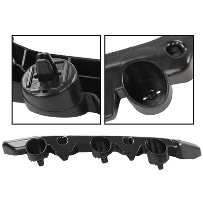 G-PLUS Front Bumper Supports Brackets Retainers Pair Compatible with 2016-2018 Nissan Sentra 622253YU0A 622253YU1A 622243YU0A 622243YU1A NI1032112 NI1033112