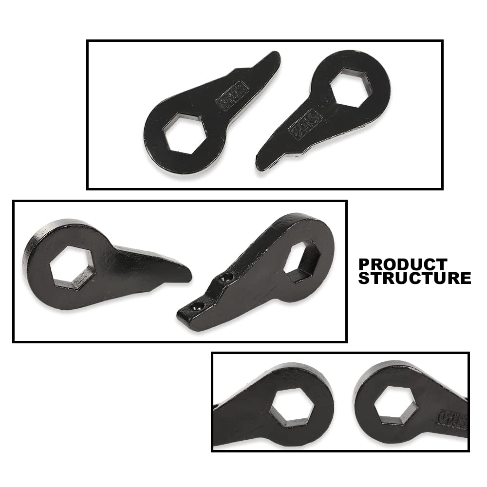G-PLUS 1.5-2" Lift Kit Compatible with 1999-2006 4WD Chevy Silverado/GMC Sierra 1500 2007-2007 4WD Chevy Silverado/GMC Sierra 1500 Classic 28330 1.5-2" Leveling Suspension kit
