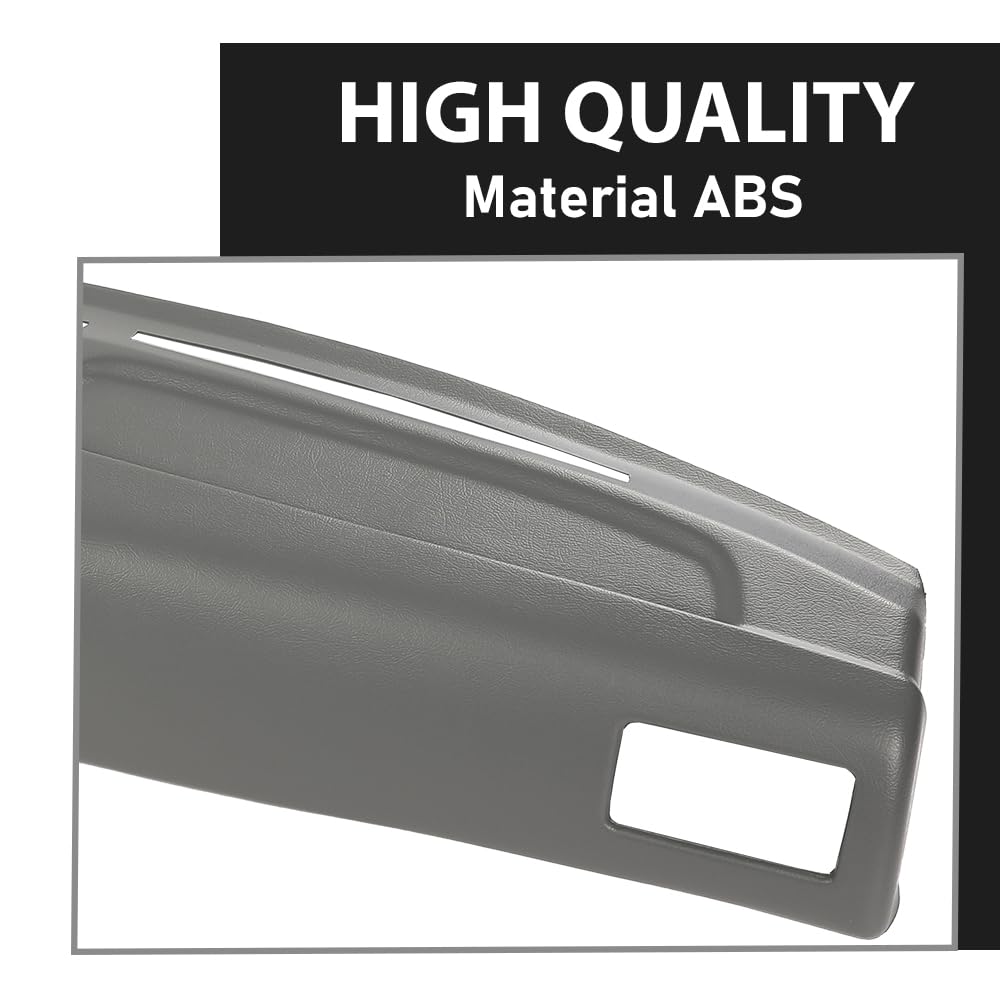 G-PLUS TPE Dashboard Cover Compatible with Toyota 4Runner Pickup 1989-1995 Gray Dash Panel