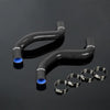 G-PLUS Silicone Radiator Coolant Tube Kit Clamps Compatible With Toyota 4runner Upper 16571-62070 & Lower 16572-62090 Black
